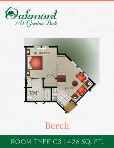 Beech - Assisted Living One Bedroom